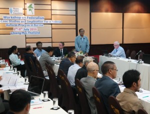 နာဲဟံသာ ဒုဥက္ကဌ UNFC အဃောသဳကၠဳမံၚ်ပ္ဍဲ Workshop မွဲ (ENAC Burma)